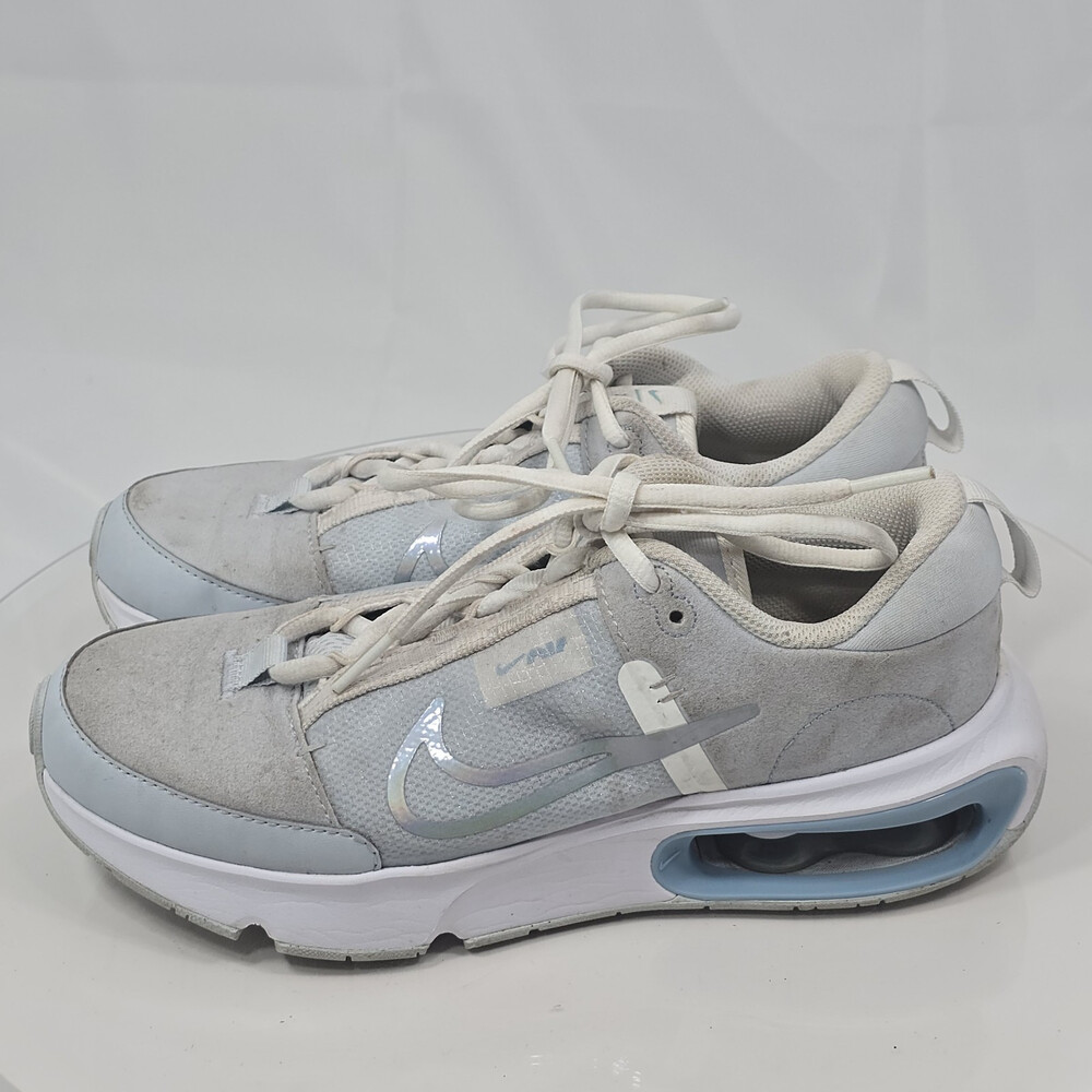 Nike Air Max INTRLK Aura/Summit White-Blue Kids 5.5Y/Women 7 Sneakers DC9290-400